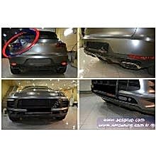 PORSCHE MACAN ÖN ARKA KORUMA DİFÜZÖR SETİ ORJİNAL OEM AKSESUAR İTHAL ''SİYAH PİANO BLACK FOLYO KAPLAMALI''