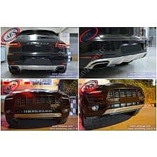 PORSCHE MACAN ÖN ARKA KORUMA DİFÜZÖR SETİ ORJİNAL OEM AKSESUAR İTHAL