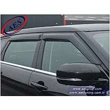 RANGE ROVER EVOQUE CAM RÜZGARLIĞI 5 KAPI ORJİNAL OEM AKSESUAR İTHAL ÖN VE ARKA 4 PARÇA