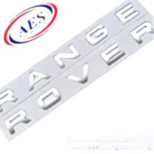 RANGE ROVER YAZI STİCER LOGO HARFLER KOMPLE YAZI ORJİNAL OEM AKSESUAR İTHAL SİLVER