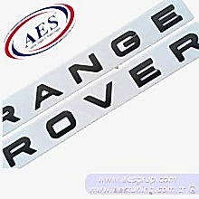 RANGE ROVER YAZI STİCER LOGO HARFLER KOMPLE YAZI ORJİNAL OEM AKSESUAR İTHAL SİYAH