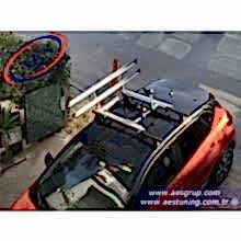 RENAULT CAPTUR BİSİKLET TAŞIYICI MENABO BİKE PLUS 2'Lİ YATAY TAŞIYICI