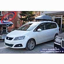 SEAT ALHAMBRA PORT BAGAJ THULE TOURİNG M 200 GRİ 400 LİTRE TAŞIYICI SİSTEM HARİÇ