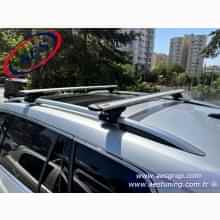 SKODA KODİAQ 7104 EVO TAŞIYICI AYAK + ALÜMİNYUM WİNG BAR DAHİL SET