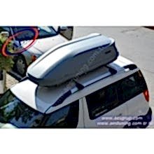 SKODA YETİ PORT BAGAJ THULE TOURİNG M 200 GRİ 400 LİTRE TAŞIYICI SİSTEM HARİÇ