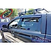 SSANGYONG ACTYON SPORTS CAM RÜZGARLIĞI ORJİNAL OEM AKSESUAR İTHAL '4 PARÇA