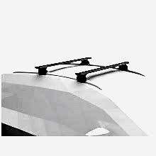 SUBARU OUTBACK THULE 7106 EVO FLUSH RAİL TAŞIYICI AYAK + WİNG BAR GRİ ALÜMİNYUM + KİT + KİLİT