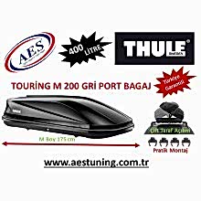 SUZUKİ S-CROSS THULE TOURİNG M 200 PORT BAGAJ GRİ 400 LİTRE TAŞIYICI SİSTEM HARİÇ
