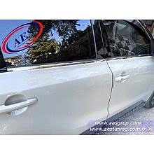 SUZUKİ VİTARA KROM CAM ÇITASI PASLANMAZ KROM 4 KAPI 2015 - 2025