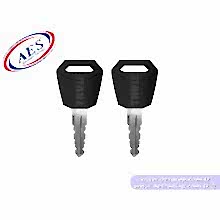 THULE 544 PORT BAGAJ KİLİT GÖBEĞİ İÇİN 2 ADET ANAHTAR PLASTİK KAFALI MODEL