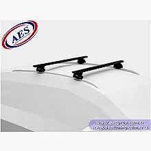 THULE 7106 EVO FLUSH RAİL TAŞIYICI AYAK + WİNG BAR SİYAH ALÜMİNYUM + KİT + KİLİT