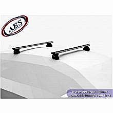 THULE 7107 FİXED POİNT TAŞIYICI AYAK + WİNG BAR GRİ ALÜMİNYUM + KİT + KİLİT