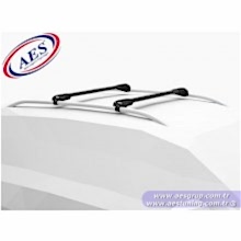 THULE 7204 EDGE RAİSED RAİL EDGE BAR SİYAH ALÜMİNYUM + KİT + KİLİT