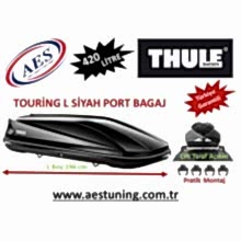 THULE TOURİNG L PORT BAGAJ SİYAH 420 LİTRE TAŞIYICI SİSTEM HARİÇ