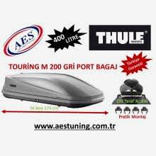 THULE TOURİNG M 200 PORT BAGAJ GRİ 400 LİTRE TAŞIYICI SİSTEM HARİÇ