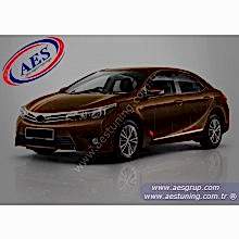 TOYOTA COROLLA YAN KAPI ÇITASI KROM 4 PARÇA 2013 SONRASI