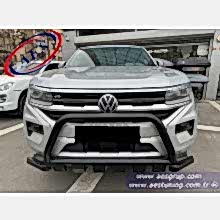 VOLKSWAGEN AMAROK AVENTURA ÖN KORUMA DEMİRİ KROM ÜSTÜ SİYAH PASLANMAZ 2023