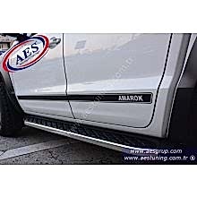 VOLKSWAGEN AMAROK YAN KAPI LOGOSU AMAROK YAZI SİYAH