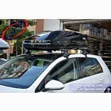 VOLKSWAGEN GOLF 7 PORT BAGAJ THULE TOURİNG M 200 SİYAH 400 LİTRE TAŞIYICI SİYAH ARA BAR HARİÇ