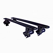 VOLKSWAGEN GOLF 7 THULE 7105 TAŞIYICI AYAK + ALÜMİNYUM BAR SİYAH + KİT KOMPLE SET