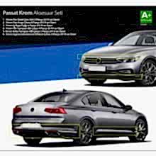 VOLKSWAGEN PASAT B8.5 BUSİNESS KROM AKSESUAR SETİ 24 PARÇA