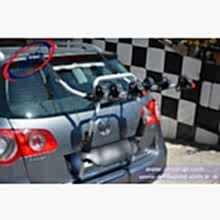 VOLKSWAGEN PASSAT SW BİSİKLET TAŞIYICI THULE ClipOn 9104 BİSİKLET TAŞIYICI 3 ADET TAŞIMA KAPASİTELİ