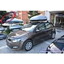 VOLKSWAGEN POLO PORT BAGAJ THULE PACİFİC 100 GRİ 330 LİTRE '' TAŞIYICI SİYAH ARA BAR DAHİL ''