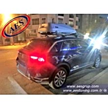 VOLKSWAGEN T-ROC PORT BAGAJ THULE TOURİNG M 200 GRİ 400 LİTRE TAŞIYICI SİSTEM HARİÇ