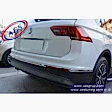 VOLKSWAGEN TİGUAN ARKA TAMPON ÇITASI KROMU PASLANMAZ ÇELİK 3 PARÇALI 2016 SONRASI
