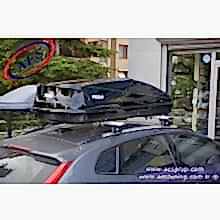VOLVO V40 PORT BAGAJ THULE TOURİNG M 200 SİYAH 400 LİTRE TAŞIYICI SİSTEM HARİÇ