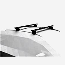 VOLVO V60 THULE 7106 EVO FLUSH RAİL TAŞIYICI AYAK + WİNG BAR GRİ ALÜMİNYUM + KİT + KİLİT