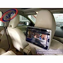 VOLVO XC 60 ARKA KAFALIK MONİTÖRÜ SİYAH '' 10.1 inç. AKTİF BAŞLIK ÇİFT DVD'Lİ PORTATİF ÇAKMAKTAN''