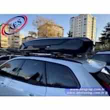VOLVO XC 60 THULE MOTİON 3 XL PORT BAGAJ PARLAK SİYAH 500 LİTRE