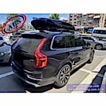VOLVO XC 90 THULE MOTİON XT XL PORT BAGAJ PARLAK SİYAH 500 LİTRE