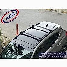 YENİ HYUNDAİ TUCSON PORT BAGAJ ARA BAR WİNG BAR  SİYAH EDGE CROSSBAR KİLİTLİ