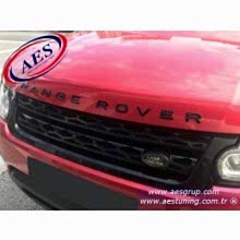 YENİ RANGE ROVER SPORT ÖN KAPUT YAZISI HARFLER ORJİNAL OEM AKSESUAR İTHAL SİLVER 2 PARÇA