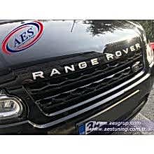 YENİ RANGE ROVER SPORT ÖN KAPUT YAZISI HARFLER ORJİNAL OEM AKSESUAR İTHAL SİLVER 2 PARÇA